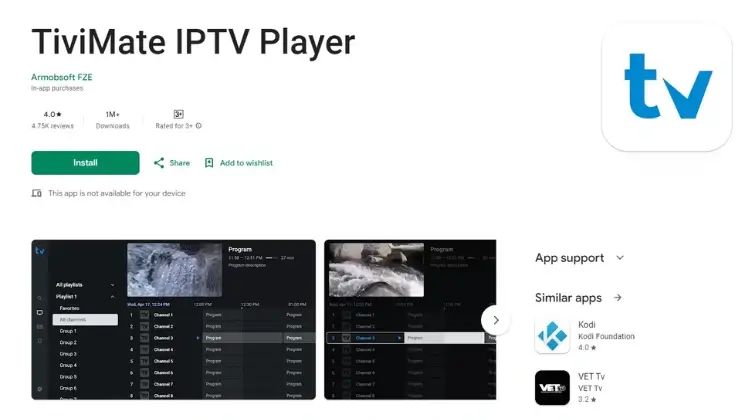 TiviMate IPTV Player