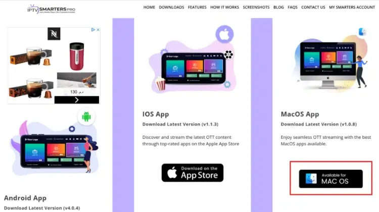 Download IPTV Smarters Pro
